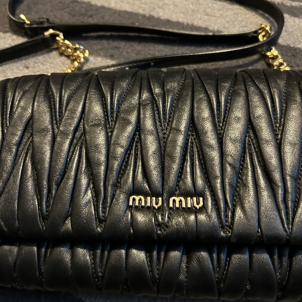 Beautiful soft leather Miu Miu bag